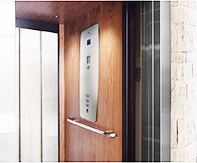Thumbnail Elvoron home elevator with open doors showcasing the fixture in the cab
