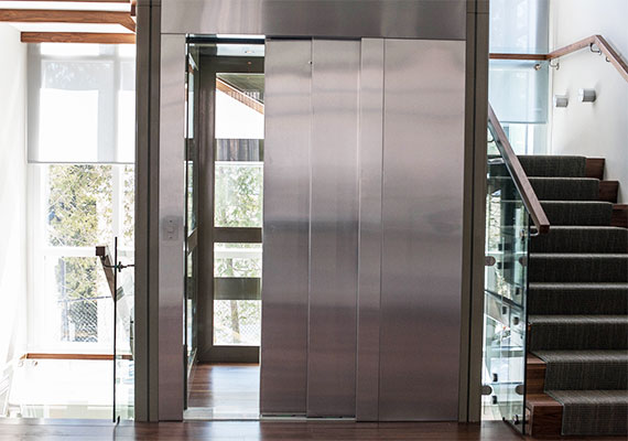 Garaventa Lift Home Elevator in luxury home