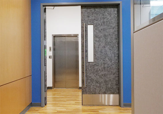 Garaventa Lift LULA in the commercial building
