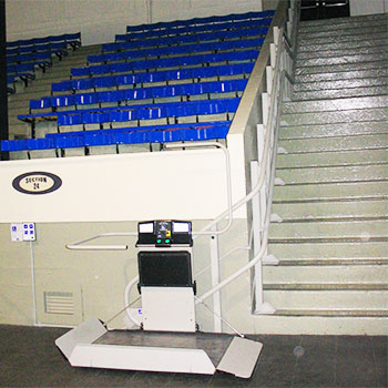Artira installed on stairs outdoor
