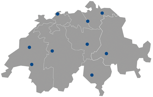 Garaventa Liftech AG - Treppenlifte und Senkrechtlifte Servicestellen in der Schweiz