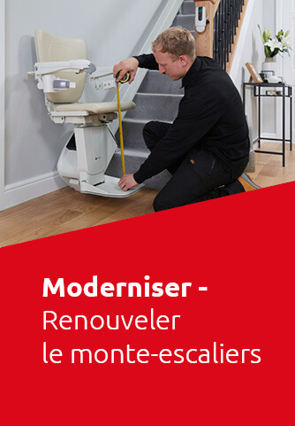 Mit einem Rigert Treppenlift bleiben Sie zuhause mobil im Alter