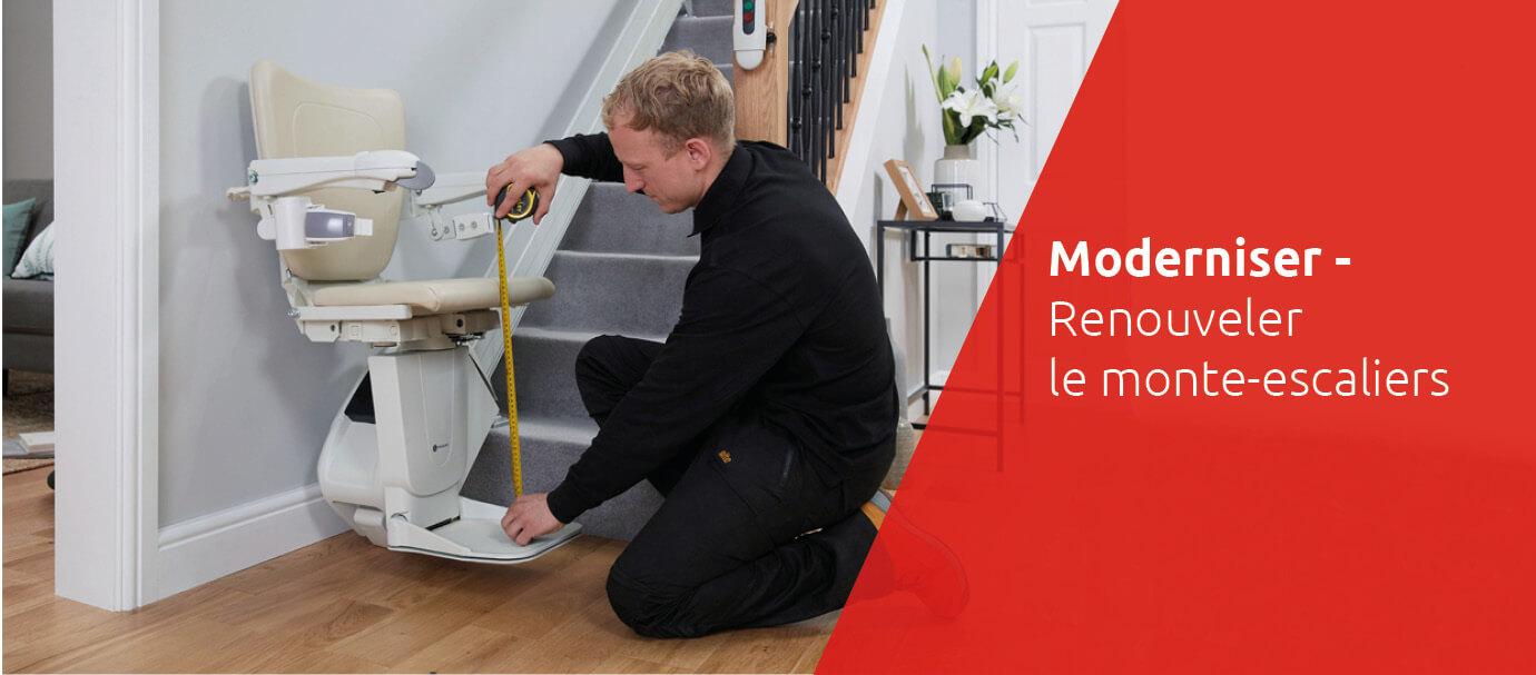 Mit einem Rigert Treppenlift bleiben Sie zuhause mobil im Alter